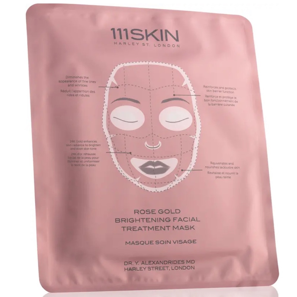 BRAND NEW! Rose Gold Brightening Facial Treatment Mask!     111 SKIN